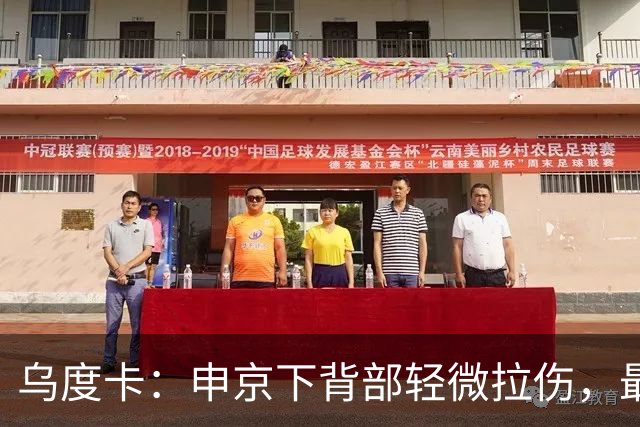 乌度卡：申京下背部轻微拉伤，最多缺席几场