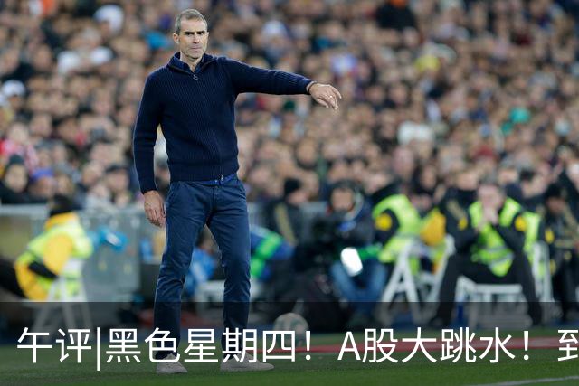 午评|黑色星期四！A股大跳水！到底怎么了？